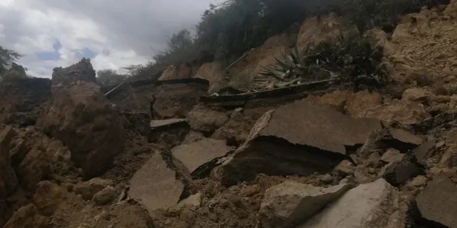 Illustrative image of Landslide assessment in Corona California