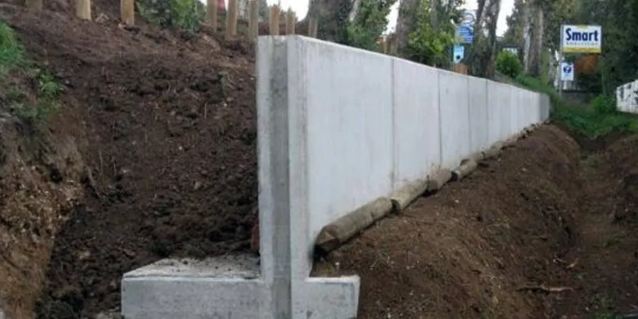Illustrative image of Retaining wall design in Corona California