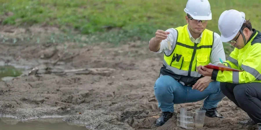 Illustrative image of Residual soil characterization in Corona California
