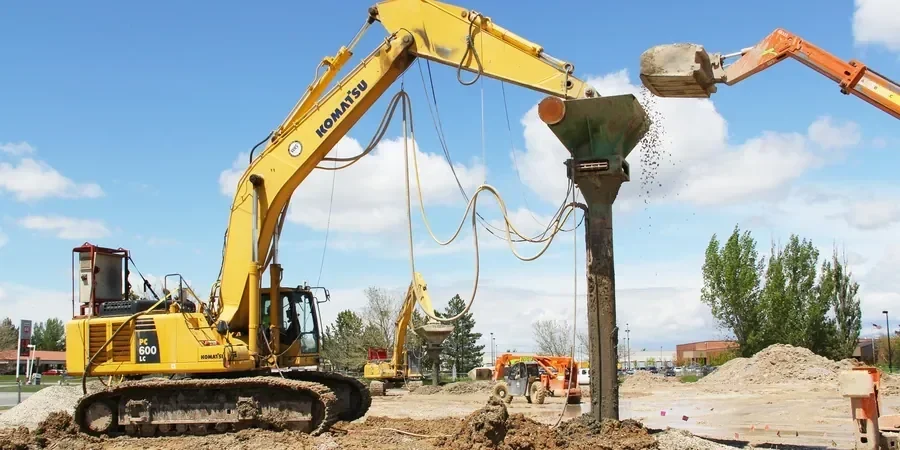 Illustrative image of Vibrocompaction design in Corona California